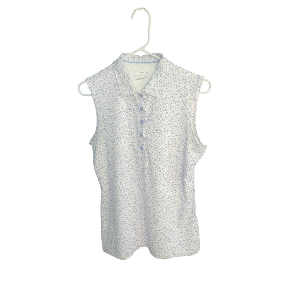 peter millar polo Women's Size Medium Button